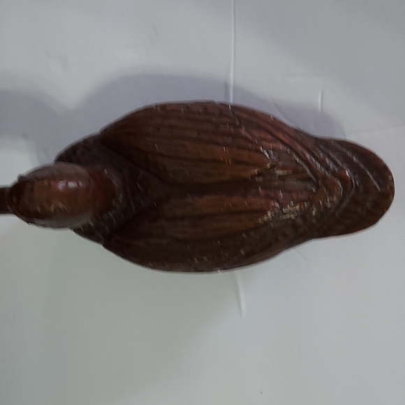 Red Mill Mfg.Mallard Duck Handcrafted Reproductions. Brown 8 in.Lx4 in.Hx4in.W - Picture 4 of 11